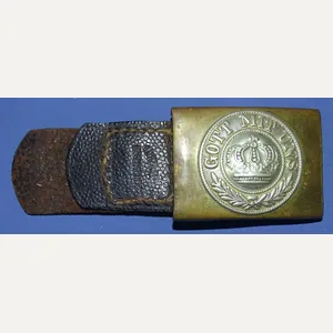 WWI Brass Prussian Enlisted / NCO Belt Buckle With 1915 …