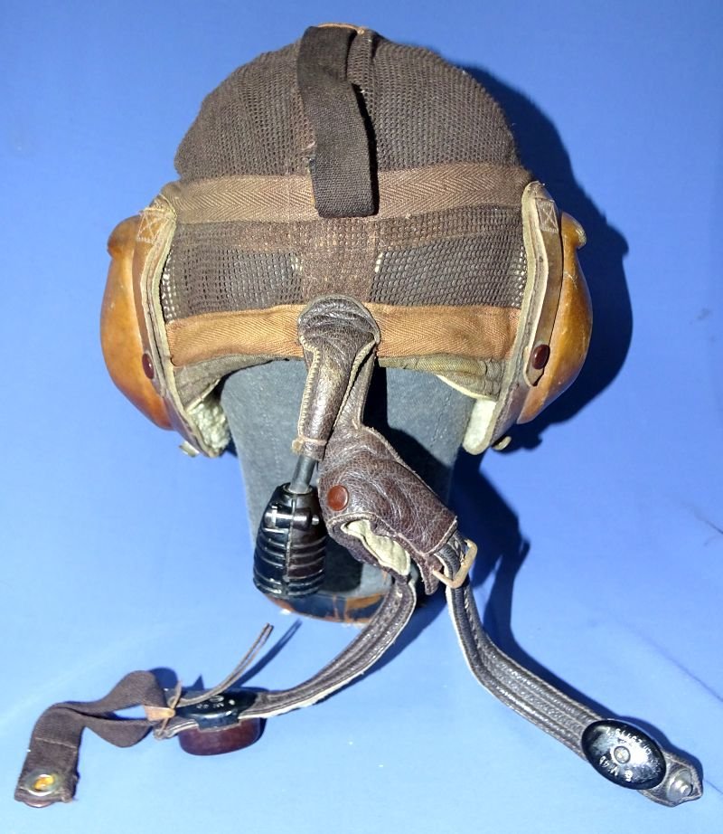 Luftwaffe LKpN 101 Netzkopfhaube Flying Helmet Complet With Avionics — image 4