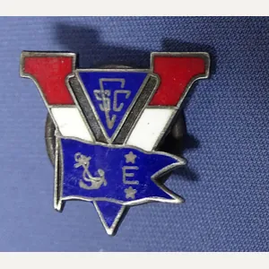WWII SC Company USN E Award / Victory Sterling Lapel …