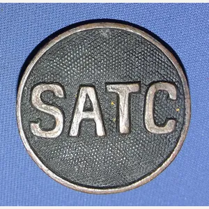 WWI SATC Collar Pin Back Disk