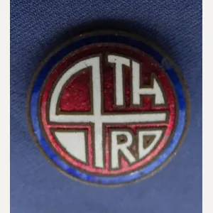 4th Ordnance Enamel Pin