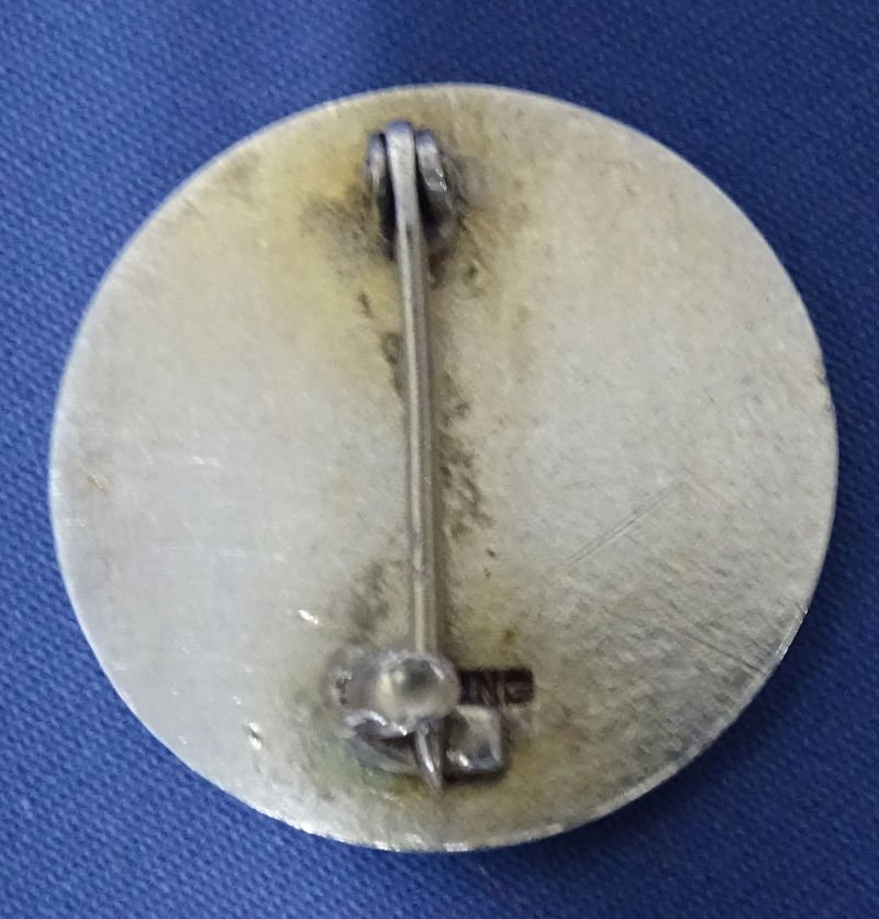 WWII GMC Truck Worker 'Pulling For Victory' Sterling Lapel Pin — image 2