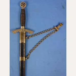 Monogrammed WWII First Model Luftwaffe Officer Dagger by Alcoso