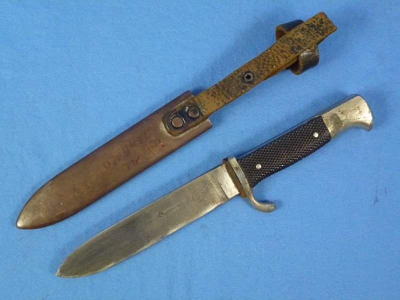 1940 Dated Double Marked Hitler Youth Dagger by Richard Abr. Herder, M7/18 — image 3
