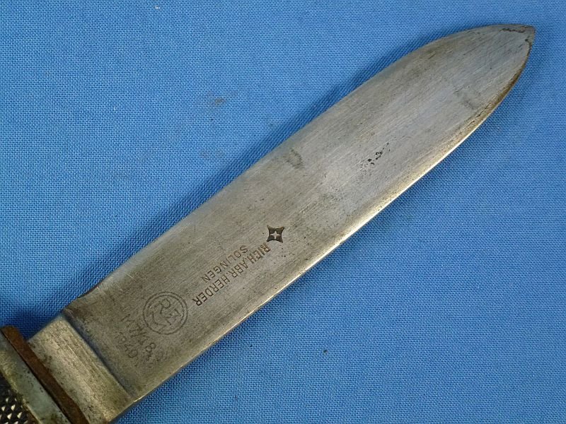 1940 Dated Double Marked Hitler Youth Dagger by Richard Abr. Herder, M7/18 — image 5