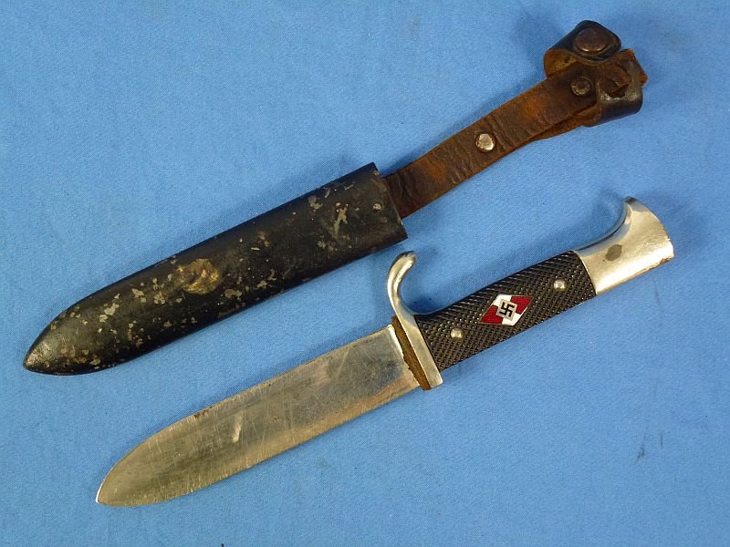 Hitler Youth Dagger by J.A. Henckels with Light 'Blut und Ehre' Motto — image 2