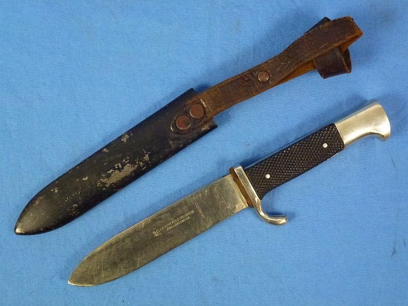 Hitler Youth Dagger by J.A. Henckels with Light 'Blut und Ehre' Motto — image 3