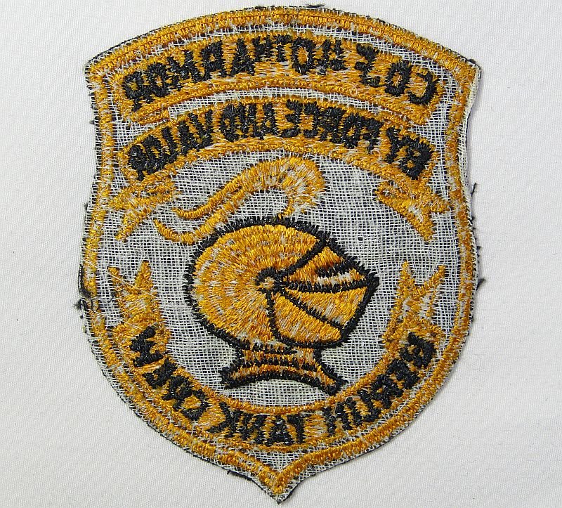 Co F 40th Armor Berlin Tank Crew Patch — image 2