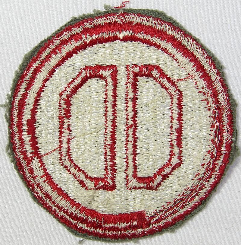 31st Infantry Division Wide Red Border Patch — image 2