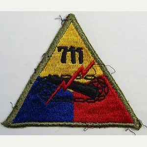711th Tank Battalion Patch