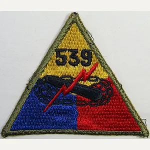 539th Tank Battalion Patch