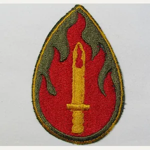 63rd Infantry Division Gold Border Patch