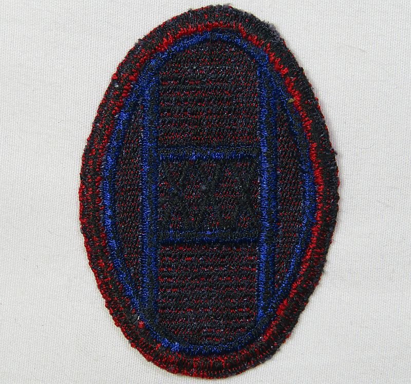 30th Infantry Division Black Back Patch — image 2