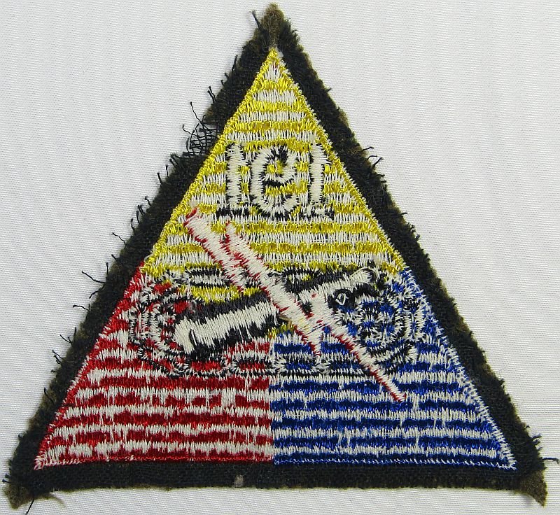 191st Armored Tank Battalion Patch on Wool — image 2