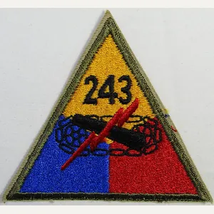 243rd Tank Battalion Patch