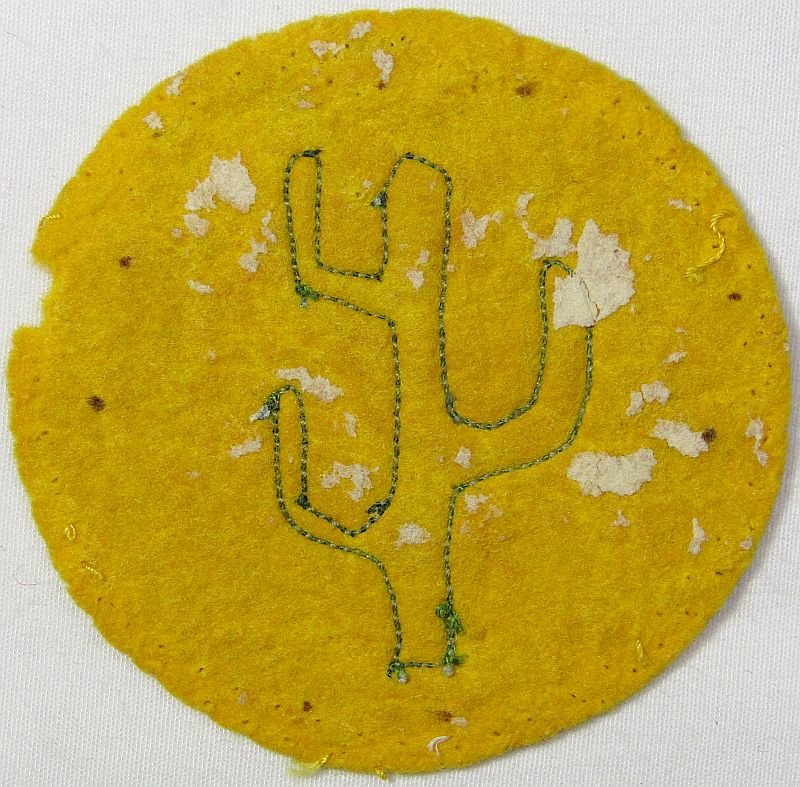103rd Infantry Division Patch on Felt — image 2