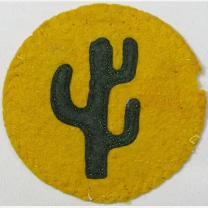 103rd Infantry Division Patch on Felt
