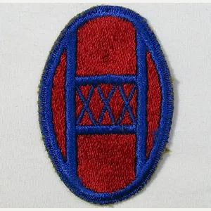 30th Division Greenback Patch