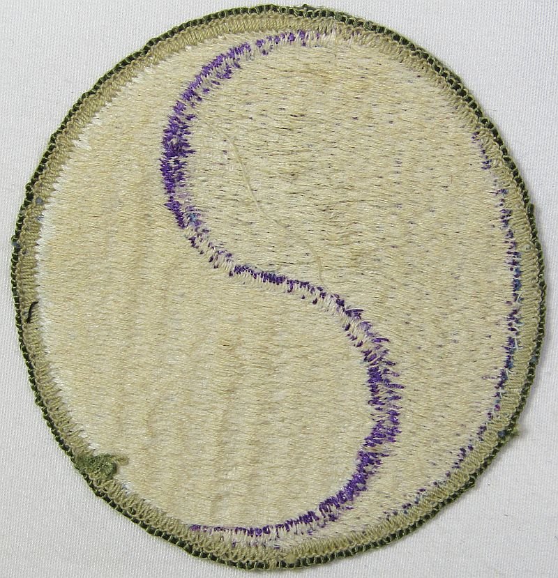 Large 29th Infantry Division Patch – Purple/White — image 2
