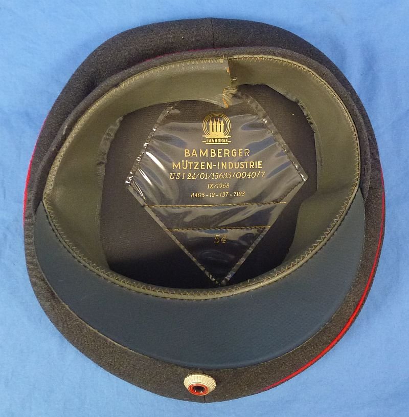1968 Dated West German Bundeswehr Artillery EM/NCO Visor Cap — image 7