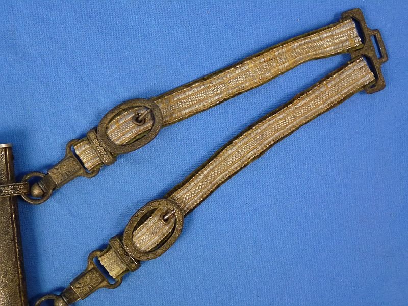 Untouched and Uncleaned German Army Officer Dagger with Hangers — image 8