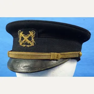 Named U.S. Navy Model 1902 Warrant Officer Visor Cap