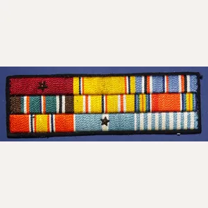 Theater Made U.S. Navy Tailored Ribbon Set 9 Awards WWII …