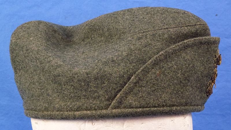 WWII Italian Infantry Officer Bustina Field Cap — image 3