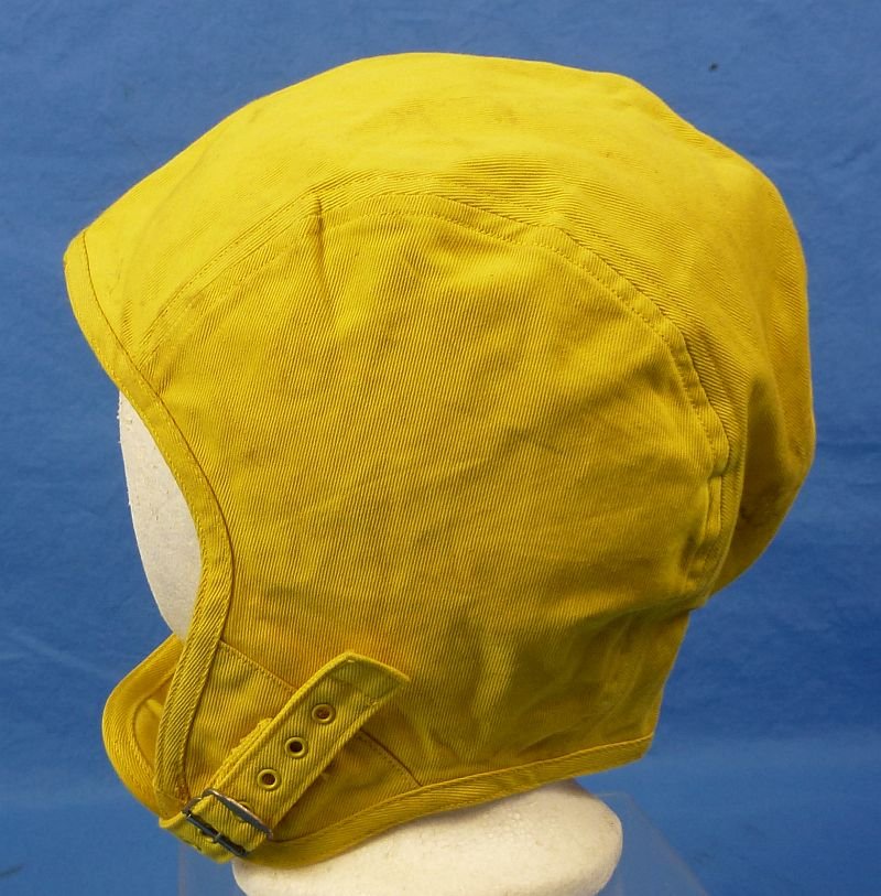 WWII U.S. Navy Aircraft Carrier Flight Deck Crew Helmet — image 5