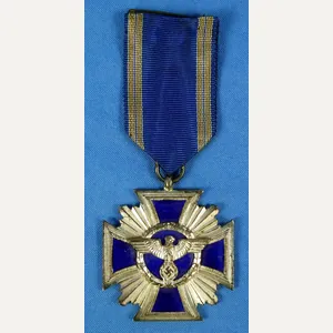 NSDAP 15 Year Service Medal by C.E. Junker
