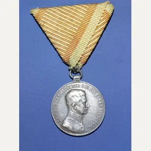 WWI Austrian Silver Medal For Bravery