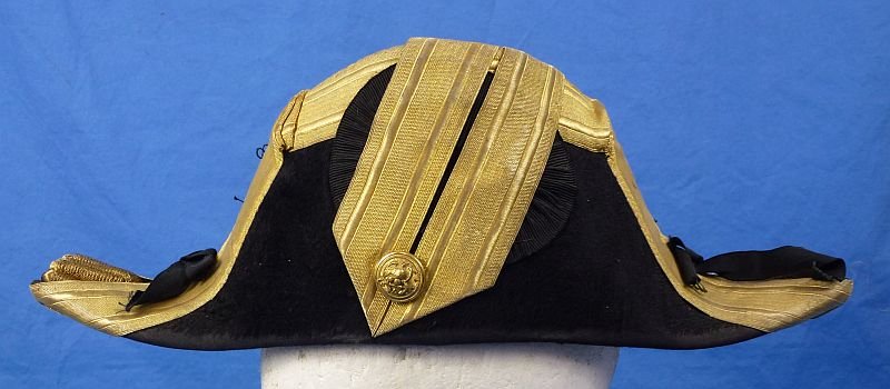 U.S. Navy Admiral's Fore and Aft Hat — image 5