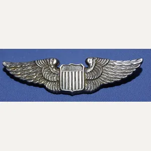 WWII USAAF Pilot's 2″ Sterling Wing – Luxenberg New York