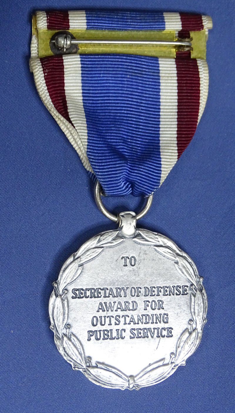 U.S. Secretary Of Defense Award For Outstanding Public Service Medal — image 2
