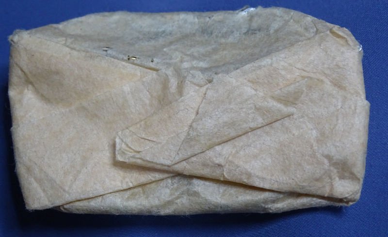 WWII German Customs Visor Hat Wreath & Cockade In Original Wrapper — image 2