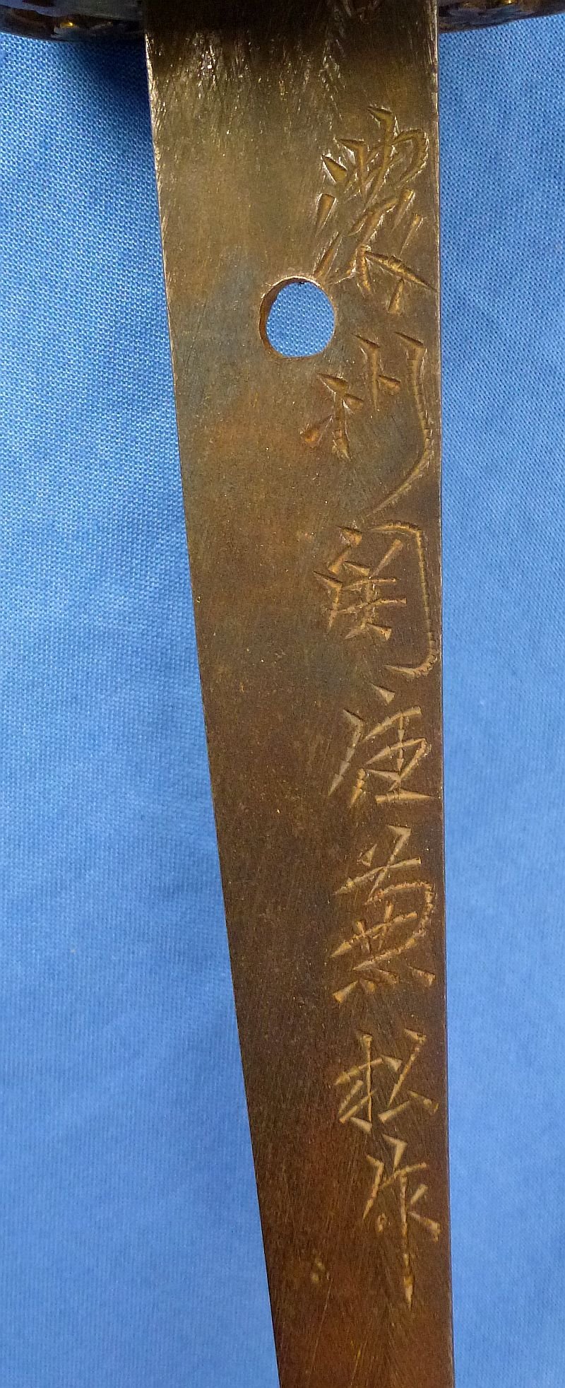 Signed WWII Shin Gunto Japanese Army Officer Sword — image 11