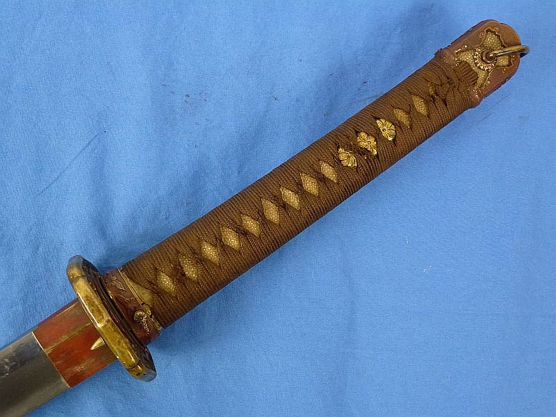 Signed WWII Shin Gunto Japanese Army Officer Sword — image 8