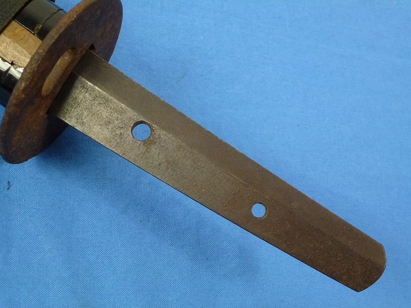 Japanese Wakizashi in Leather Combat Cover for Tank or Aviation Officers — image 11