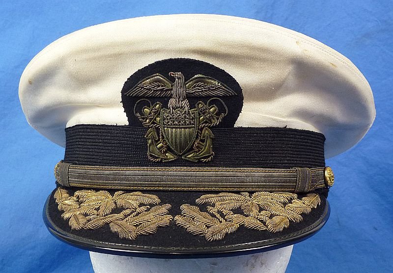 The Visor Cap of U.S. Navy Admiral A.S. Chrisman — image 2