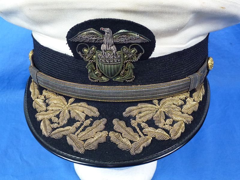 The Visor Cap of U.S. Navy Admiral A.S. Chrisman — image 3