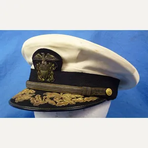 The Visor Cap of U.S. Navy Admiral A.S. Chrisman