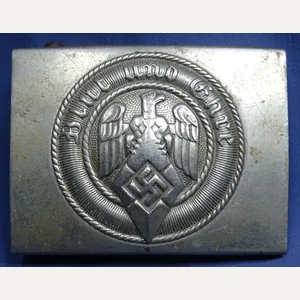 Nickle Plated HJ Belt Buckle