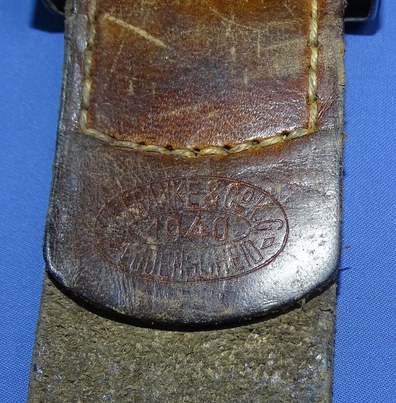 German Army Enlisted / NCO Buckle With 1940 Dated Tab — image 2