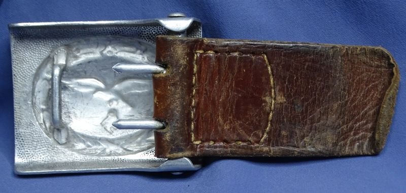 Luftwaffe Enlisted / NCO Belt Buckle With Tab — image 2