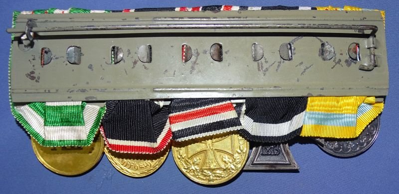 Imperial German 5 Place Medal Bar — image 2