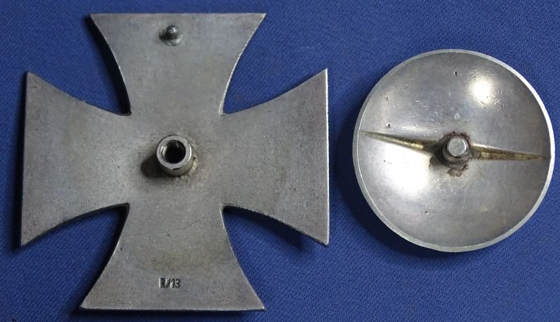 1939 Screw Back Iron Cross 1st Class L/11 Wilhelm Deumer — image 2