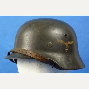 Luftwaffe Single Decal Model 1940 Combat Helmet by Eisenhuttenwerke