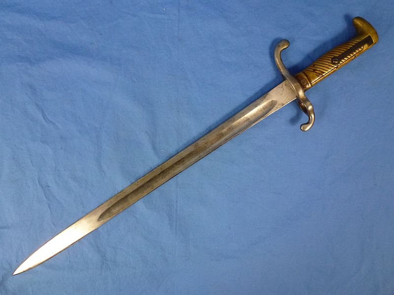 Unit Marked Imperial German Model 1871 Bayonet by Alexander Coppel — image 2