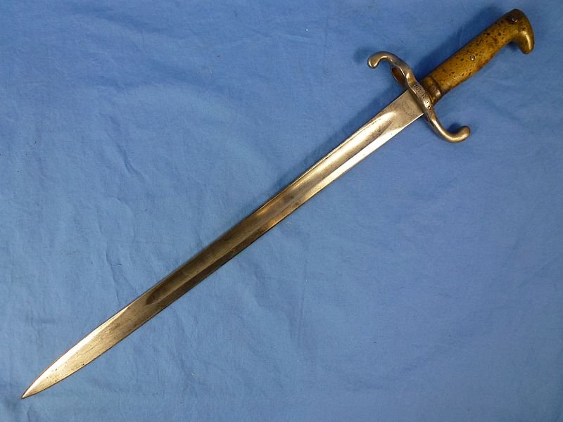 Unit Marked Imperial German Model 1871 Bayonet by Alexander Coppel — image 3