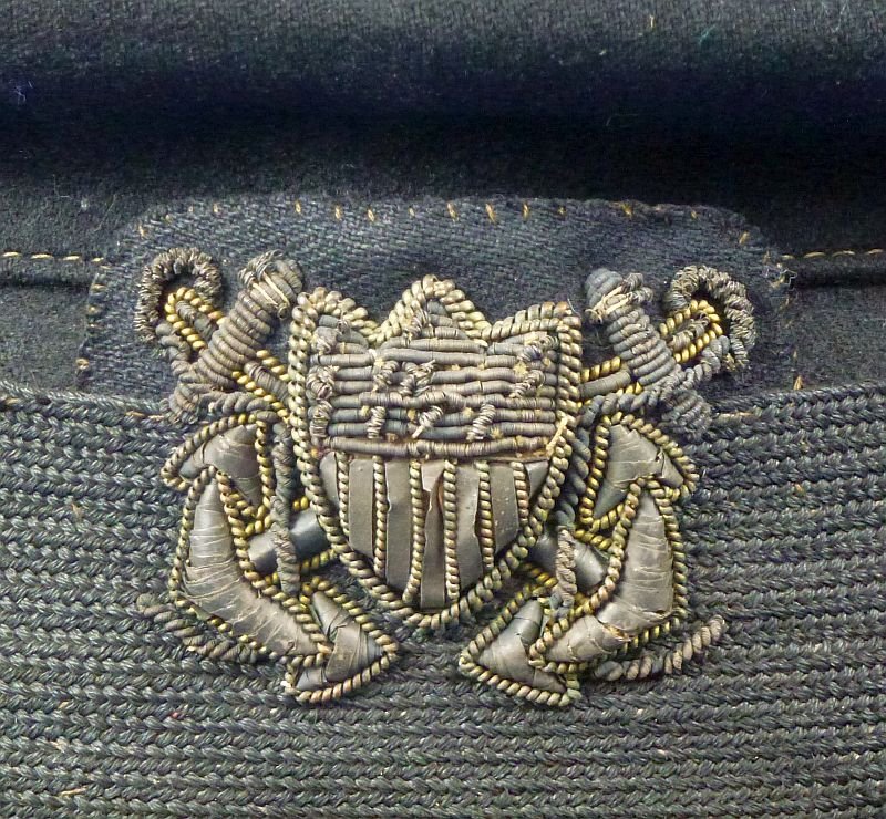 Pre WWI U.S. Merchant Marine Warrant Officer Visor Cap — image 3
